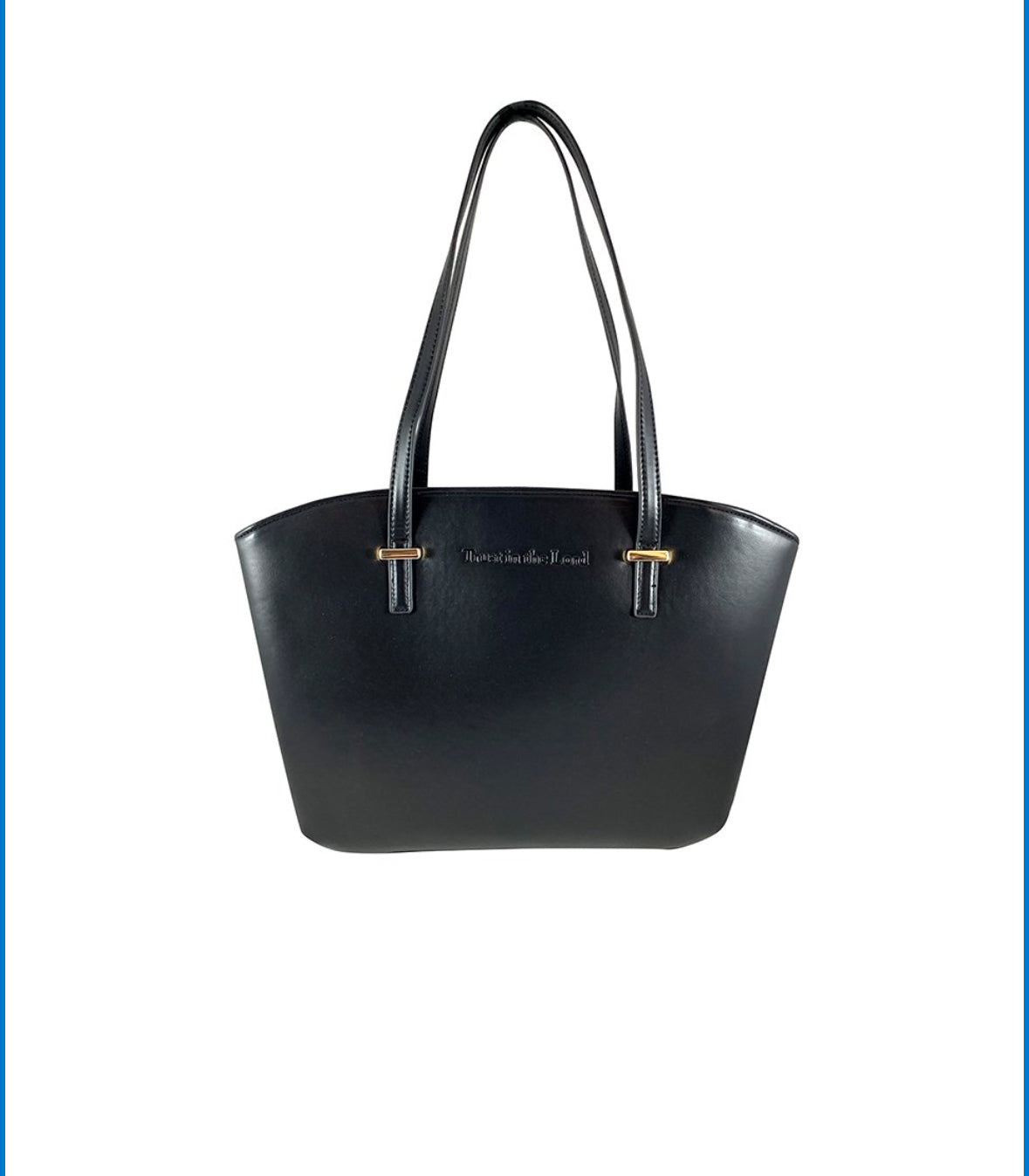 Trust, Purse Style Bible Tote, Black, X-Large