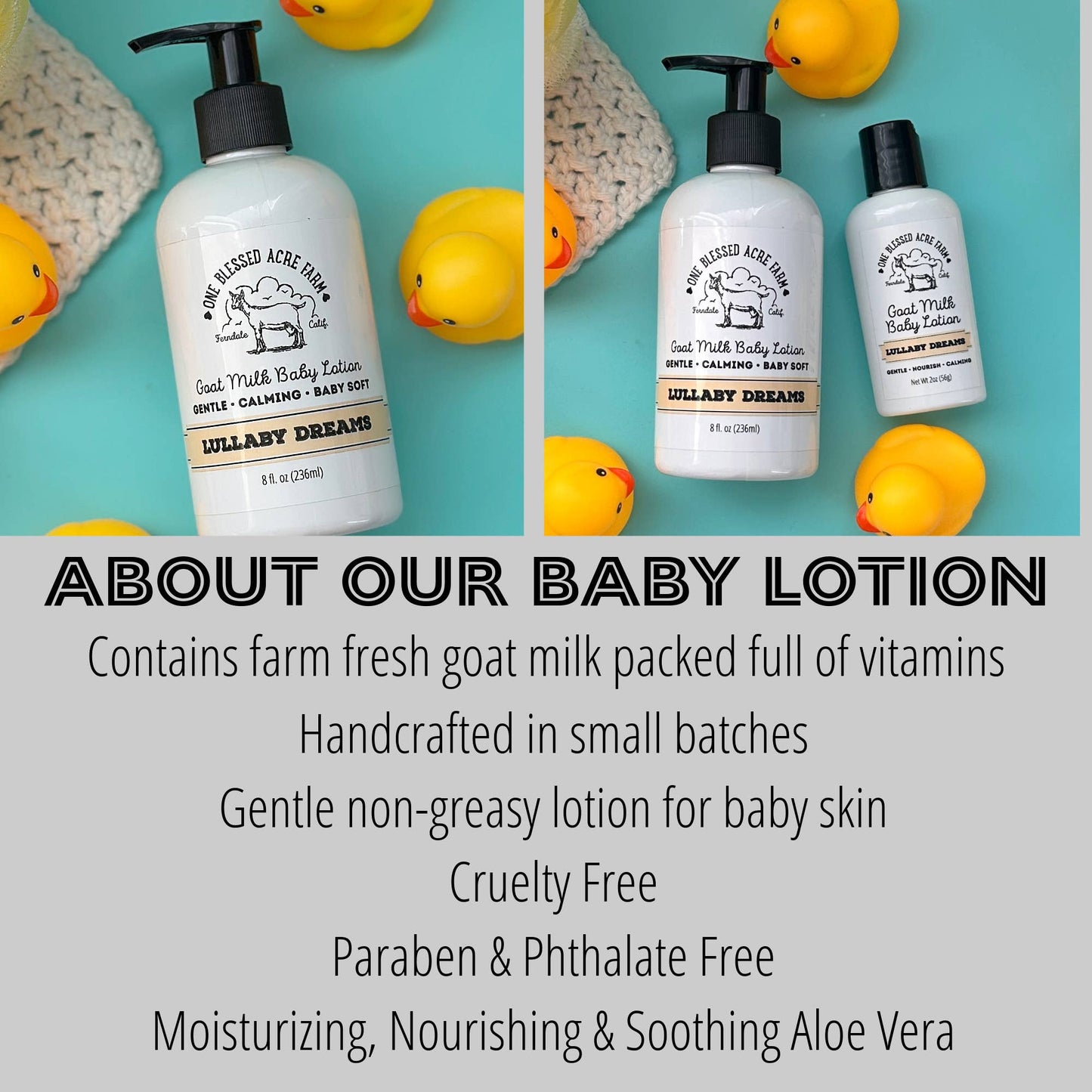 Baby Skin Care Goat Milk Lotion