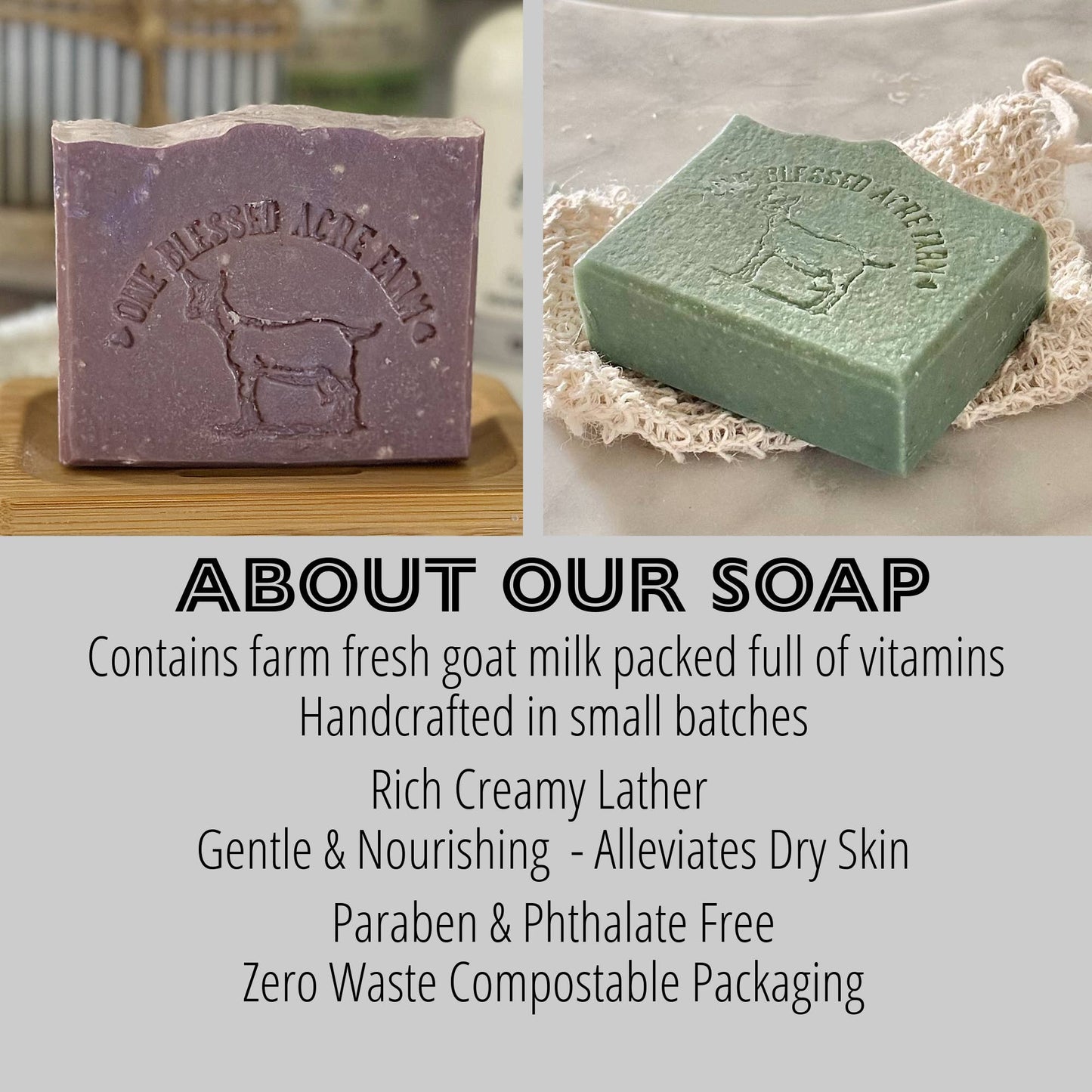 Coastal Mist Goat Milk Bar Soap