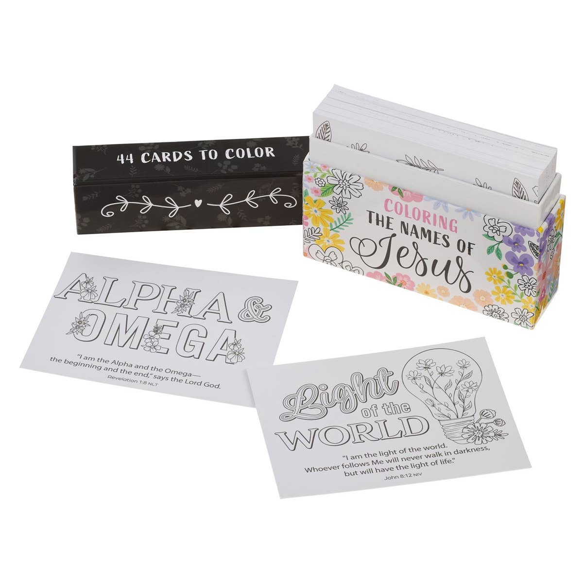 Coloring Cards Boxed The Names of Jesus