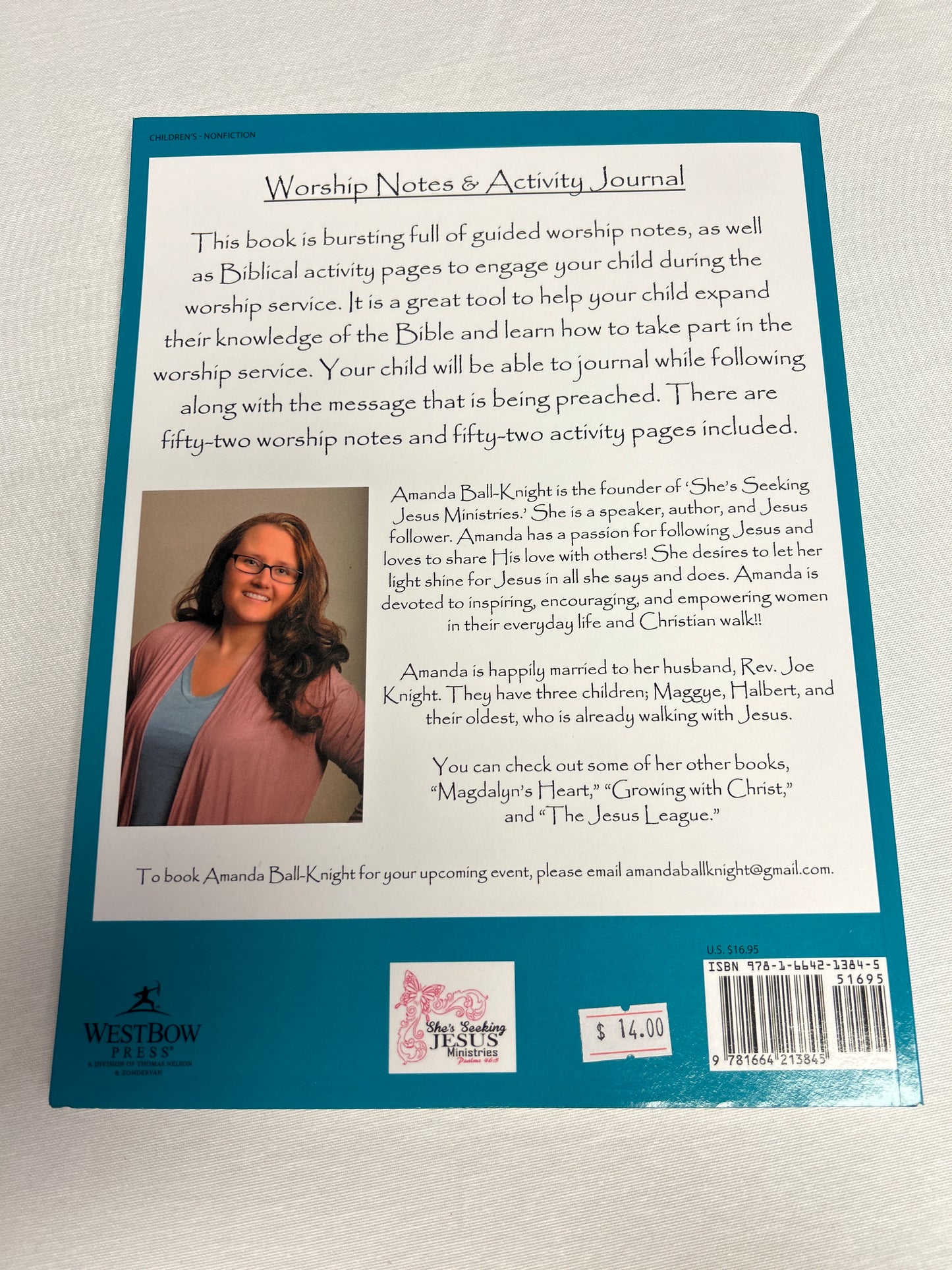 Worship Notes & Activity Journal