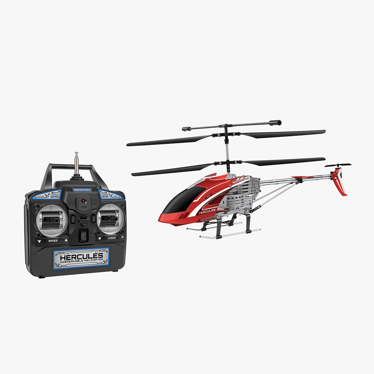 3.5CH Hercules Remote Control UNBREAKABLE Gyro Helicopter