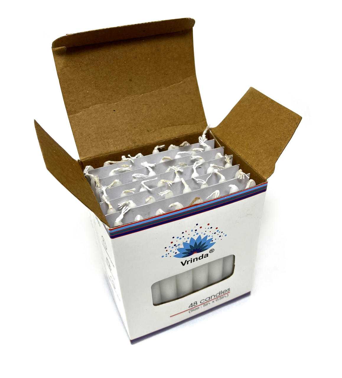 Church Candle 5" White (Pack of 48)