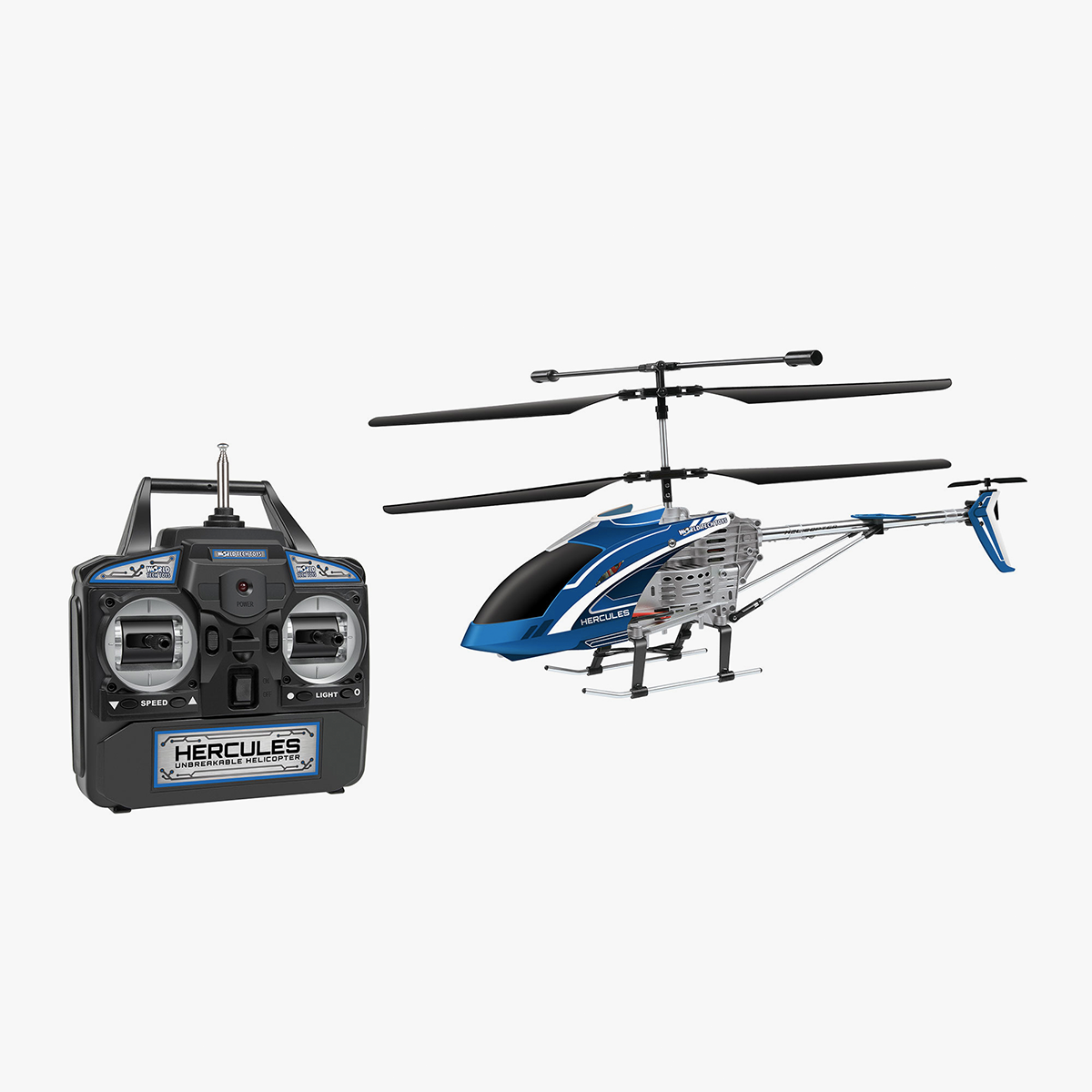 3.5CH Hercules Remote Control UNBREAKABLE Gyro Helicopter