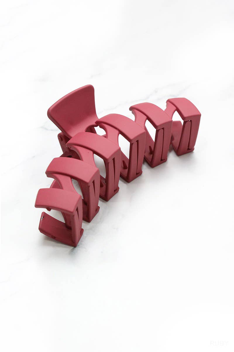 SI-25116 Zig Zag Hair Claw Clips