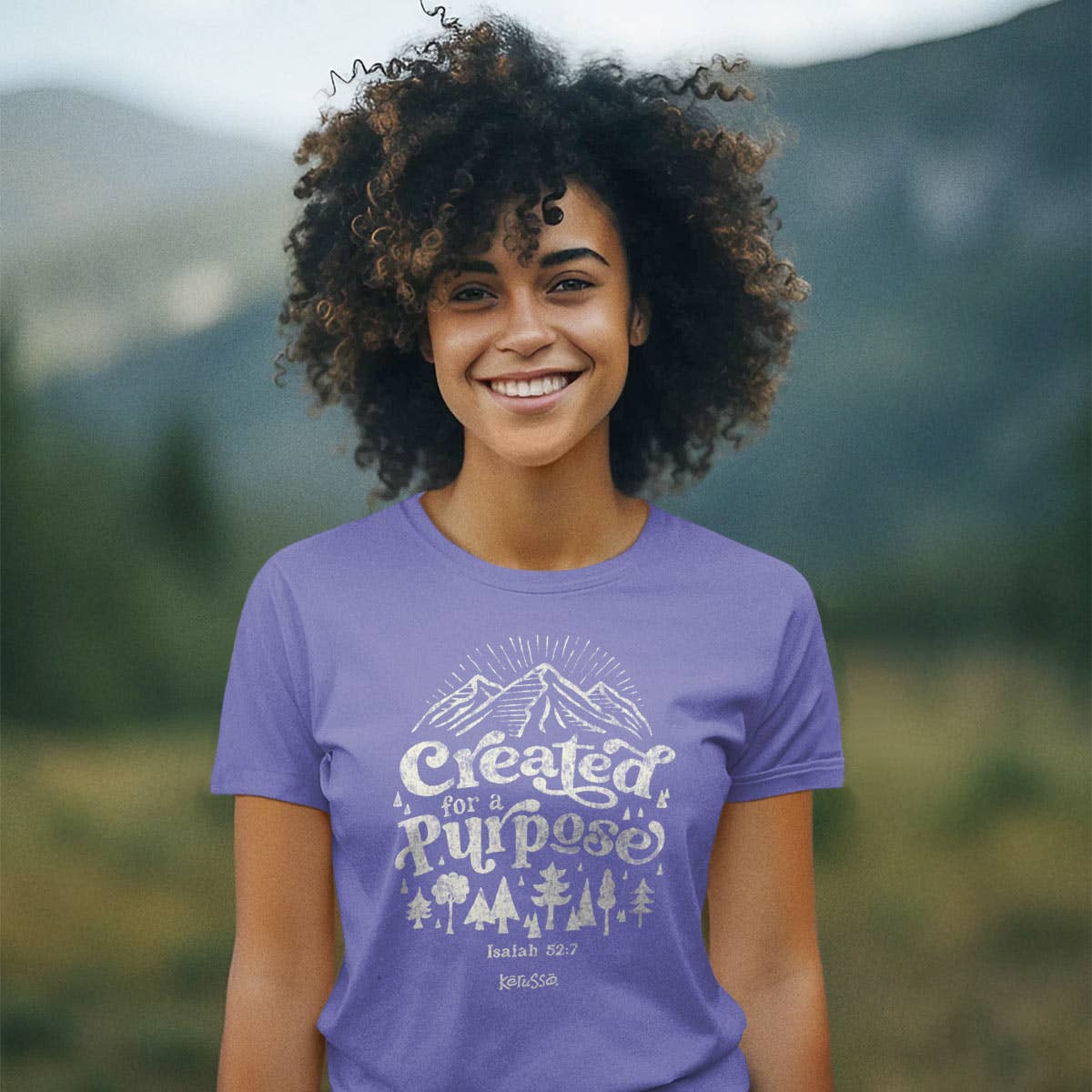 Kerusso Womens T-Shirt Created For A Purpose