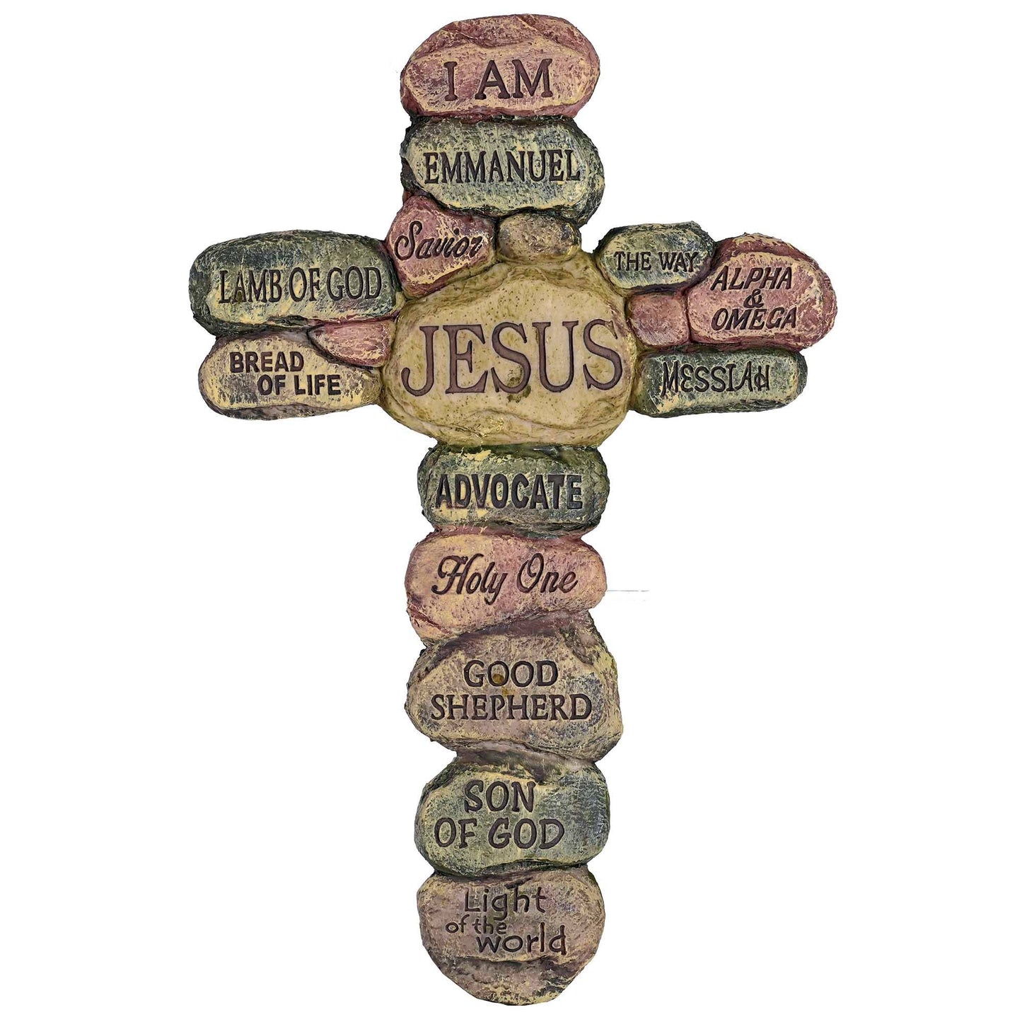 Names of Jesus Wall Cross