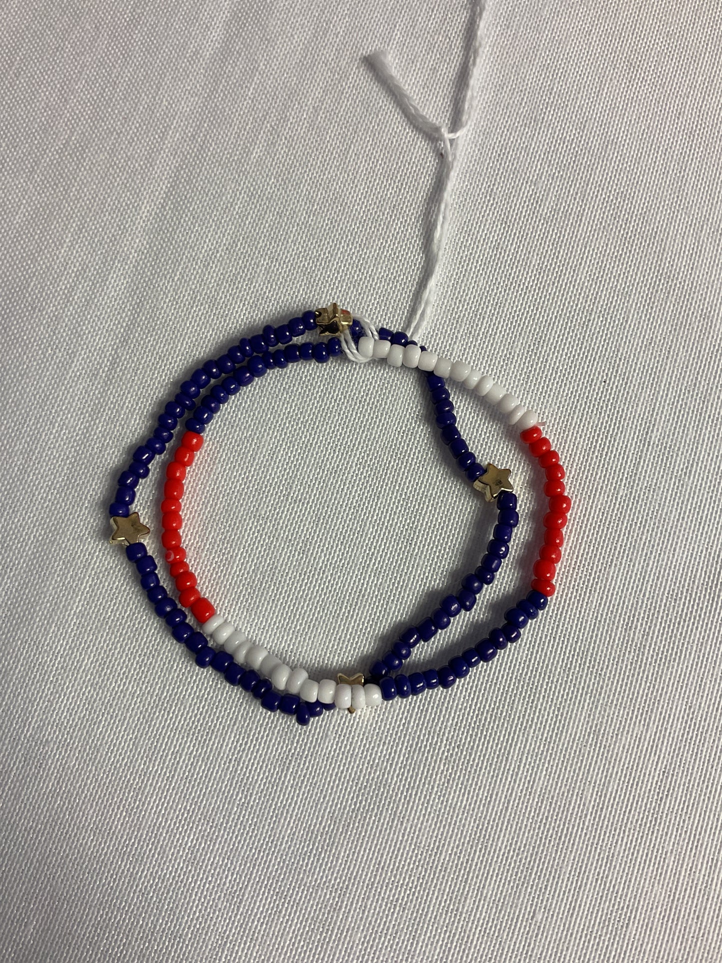 Red  White and Blue Bracelet Sets