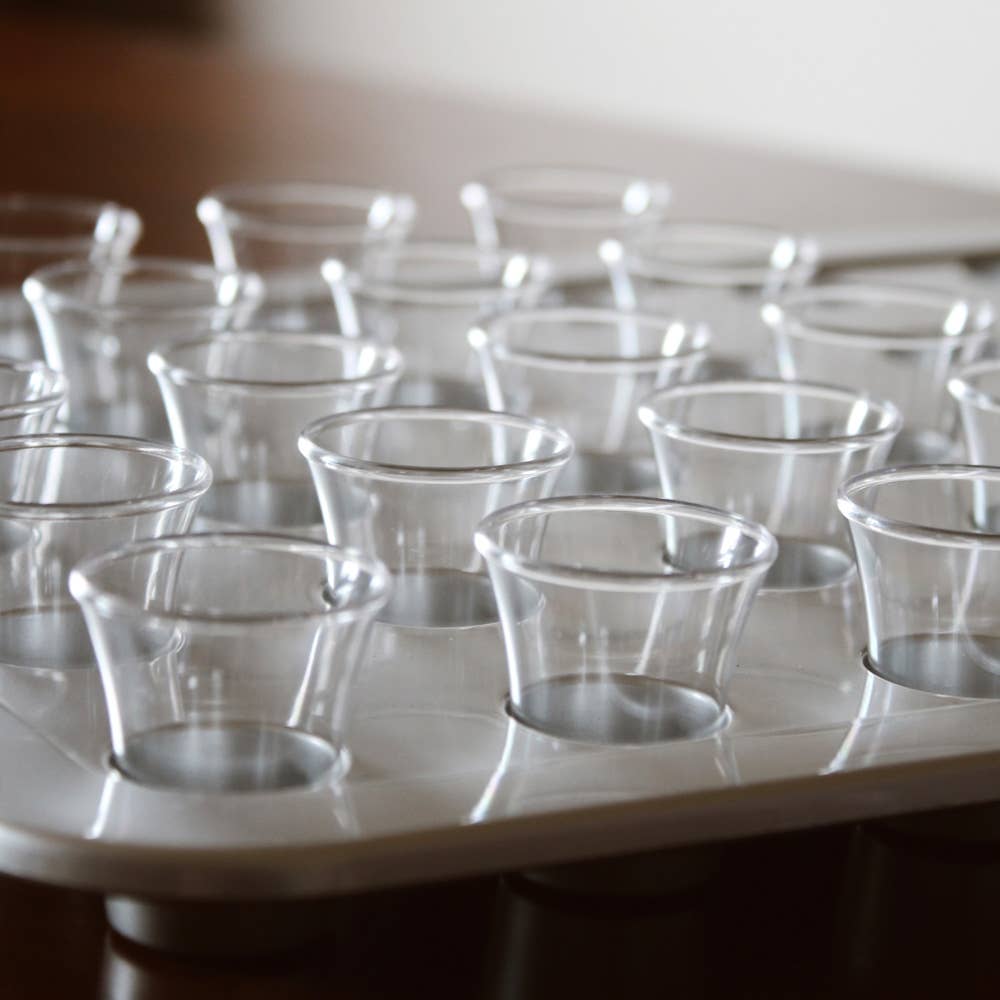 Communion Cups - Clear Full Size - 1 3/8In - 500 Count
