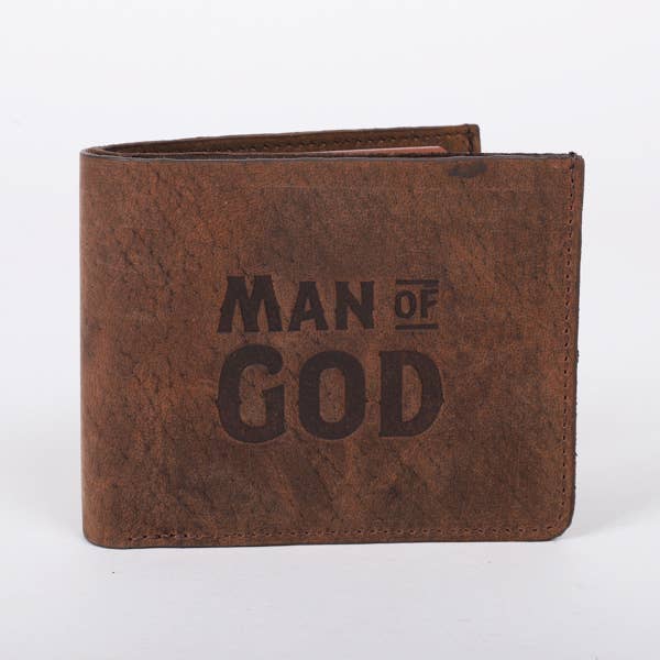 Men's Wallet - Leather - Man of God