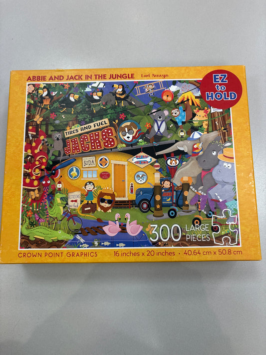 Abbie & Jack in the jungle puzzle