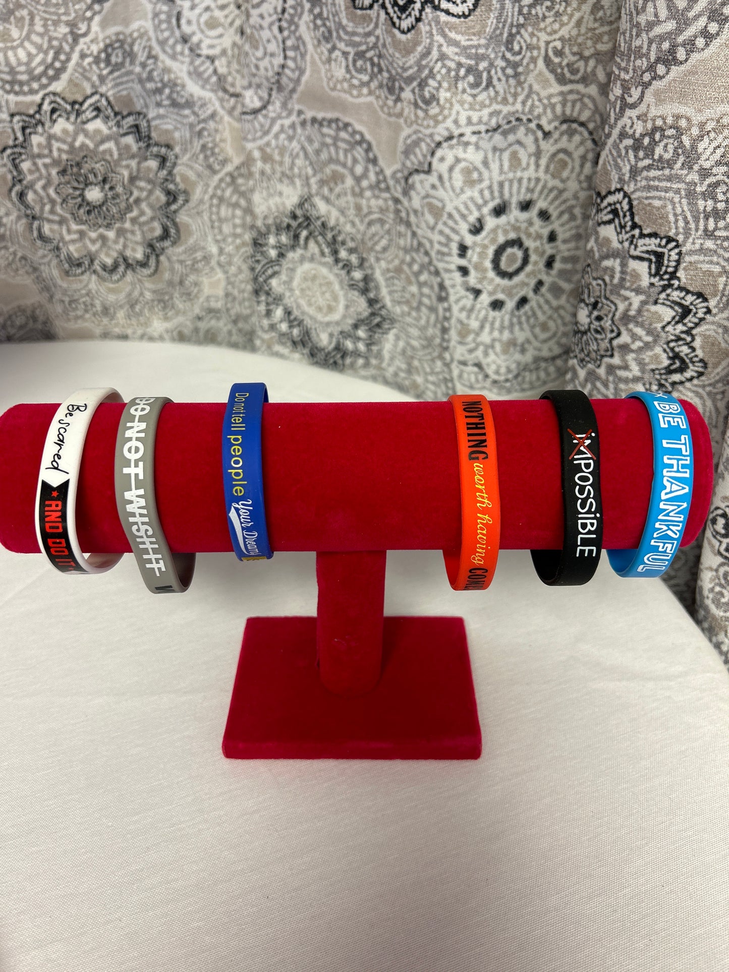 Inspirational Silicone Bracelets