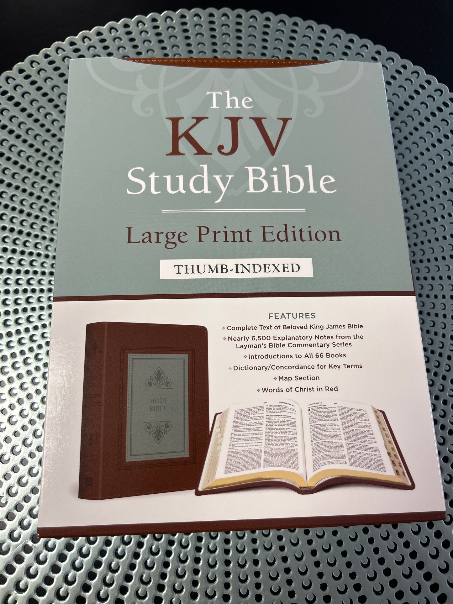 The KJV Study Bible Large Print Edition