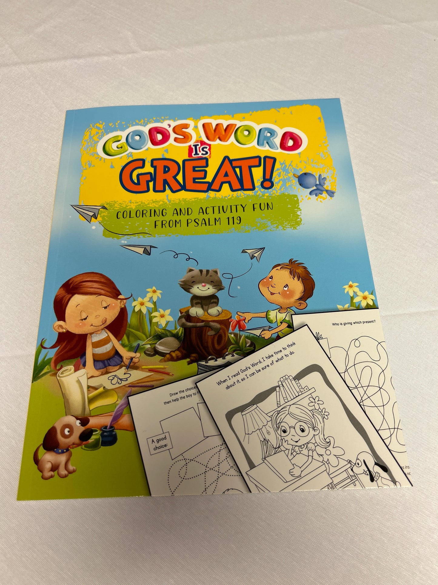 Gods Word Is Great! Coloring and Activity Fun from Psalm 119