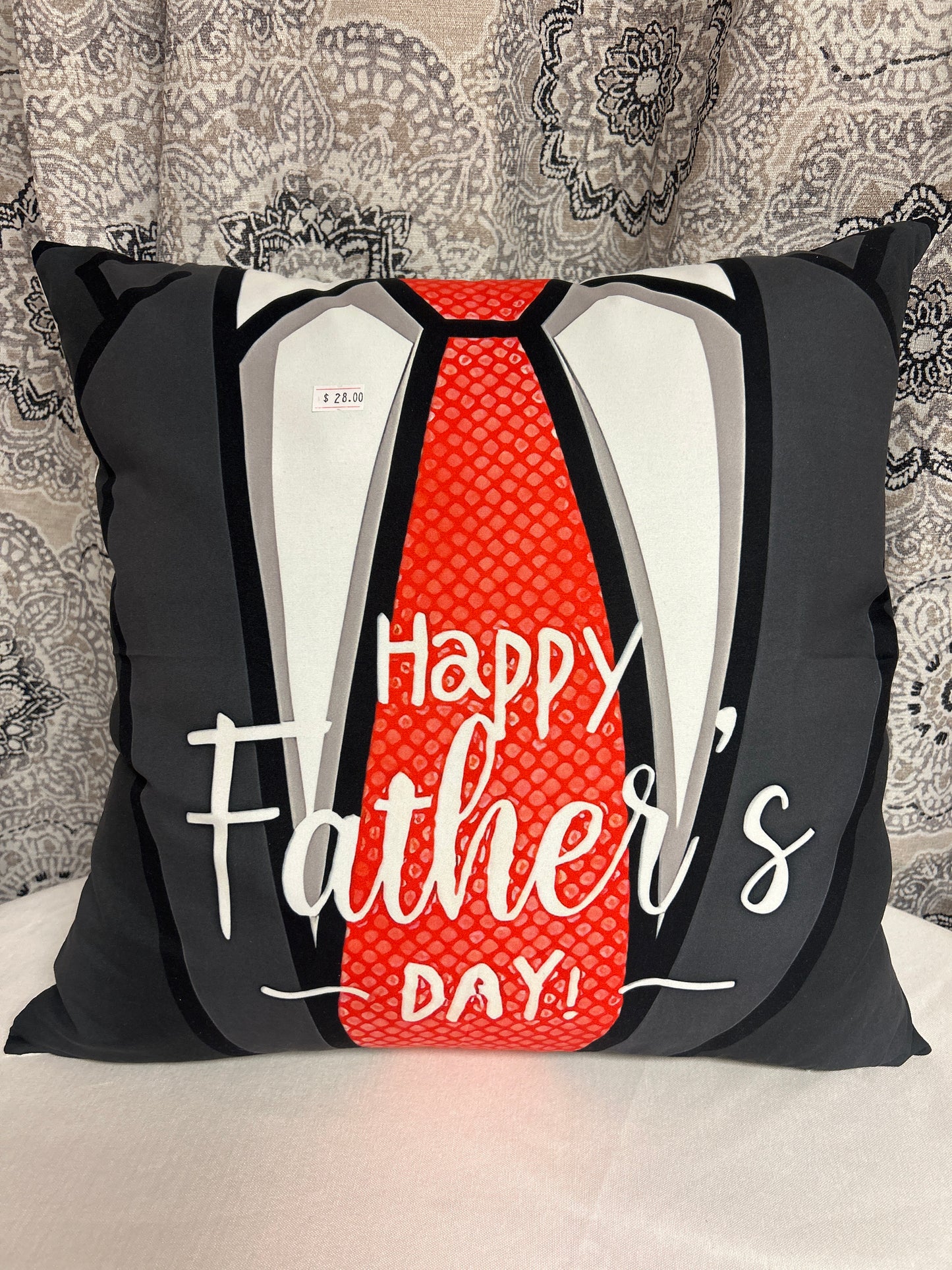 (TUX) Happy Father’s Day Pillow