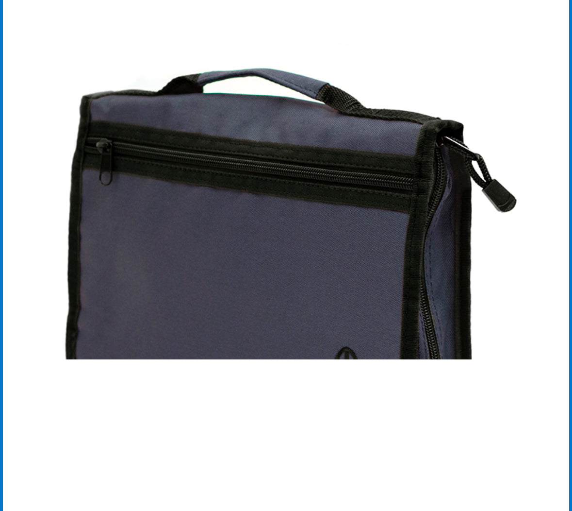 Wordkeeper ® Economy Canvas Bible Cover, Blue XLarge