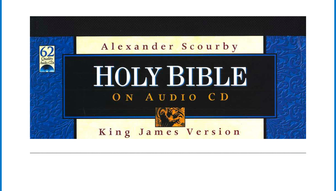 KJV Holy Bible on Audio CD