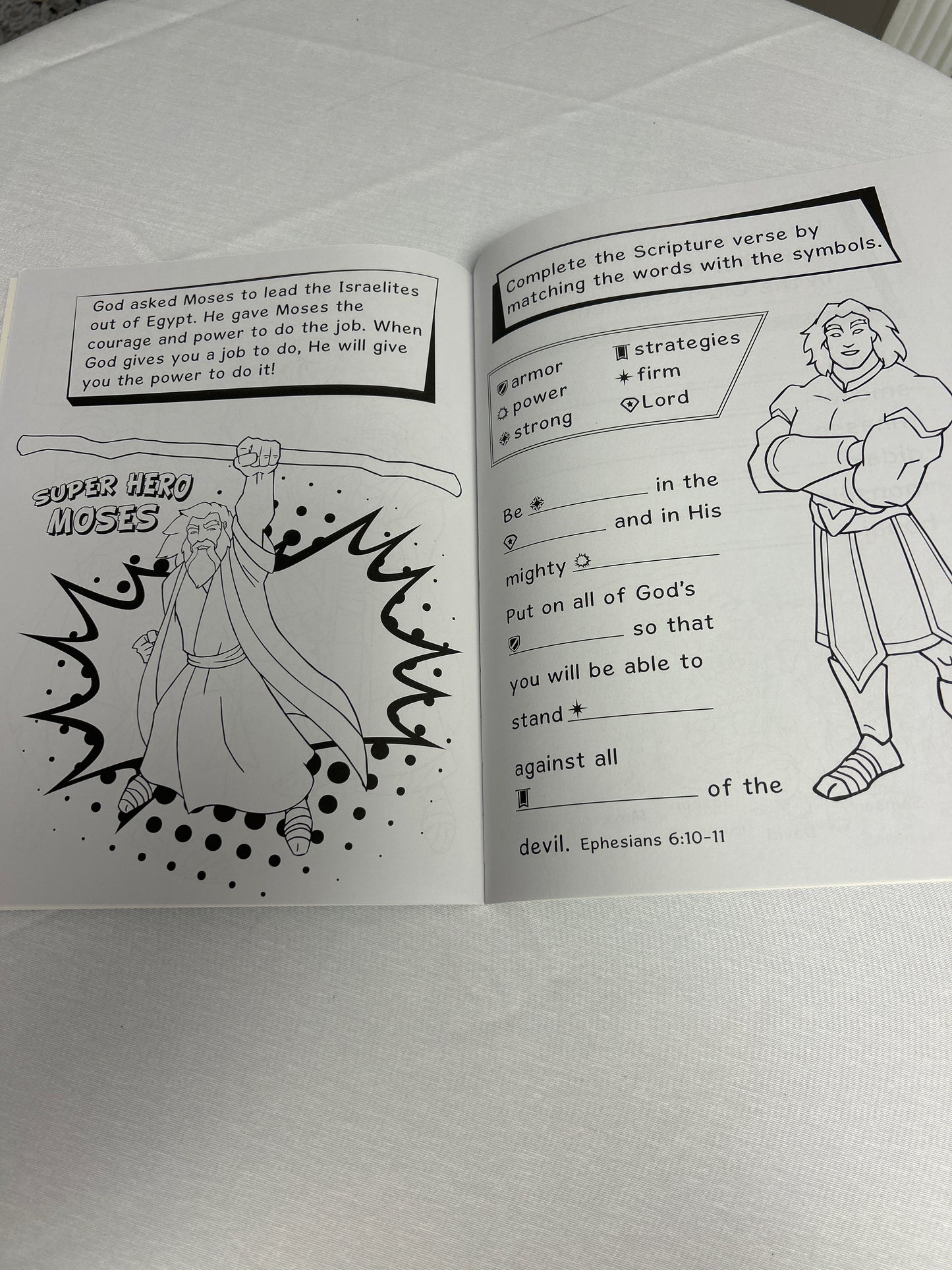 Super Heroes Activity Book