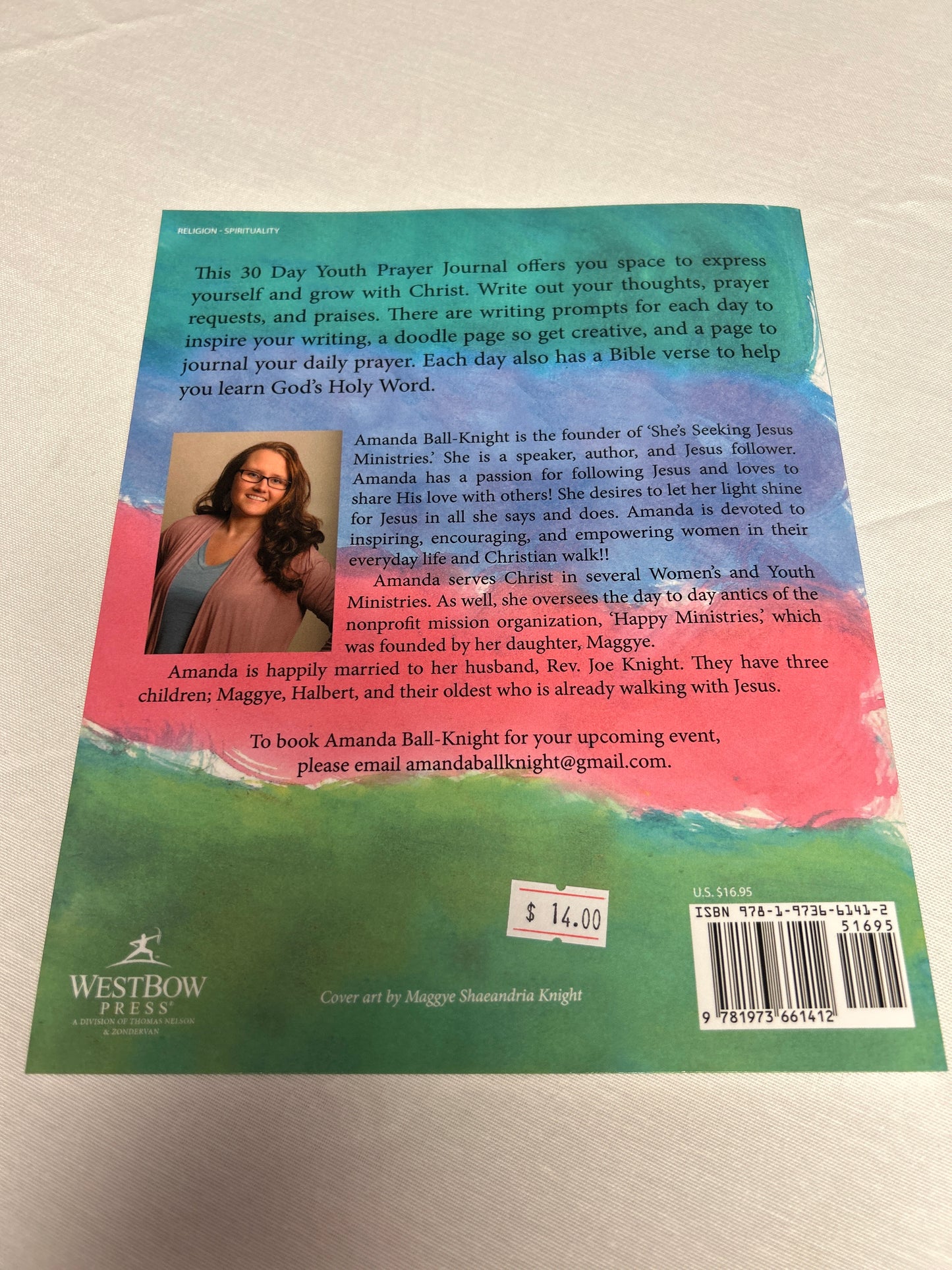 Growing With Christ 30 Day Youth Prayer Journal