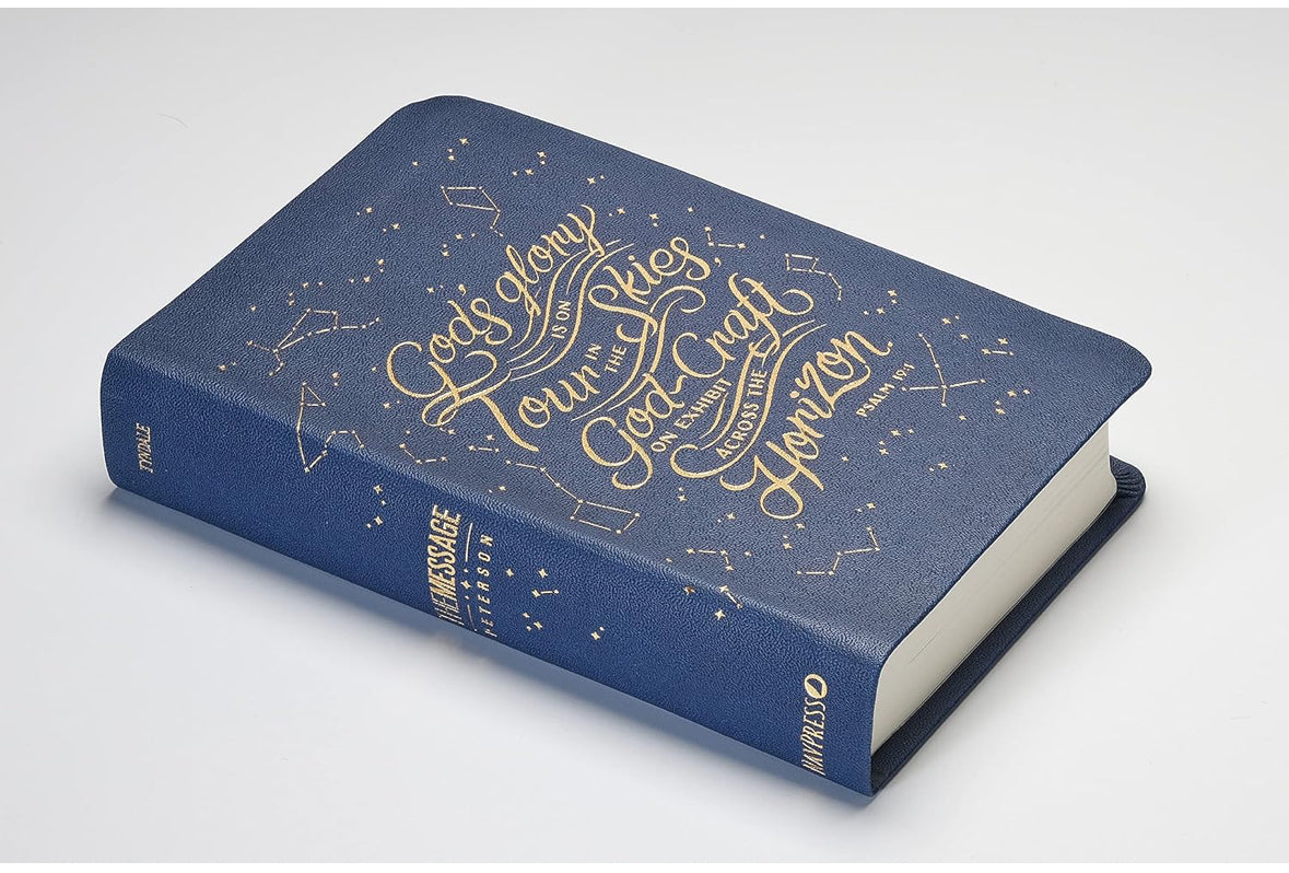 The Message Compact (Leather-Look, Starry Sky): The Bible in Contemporary Language