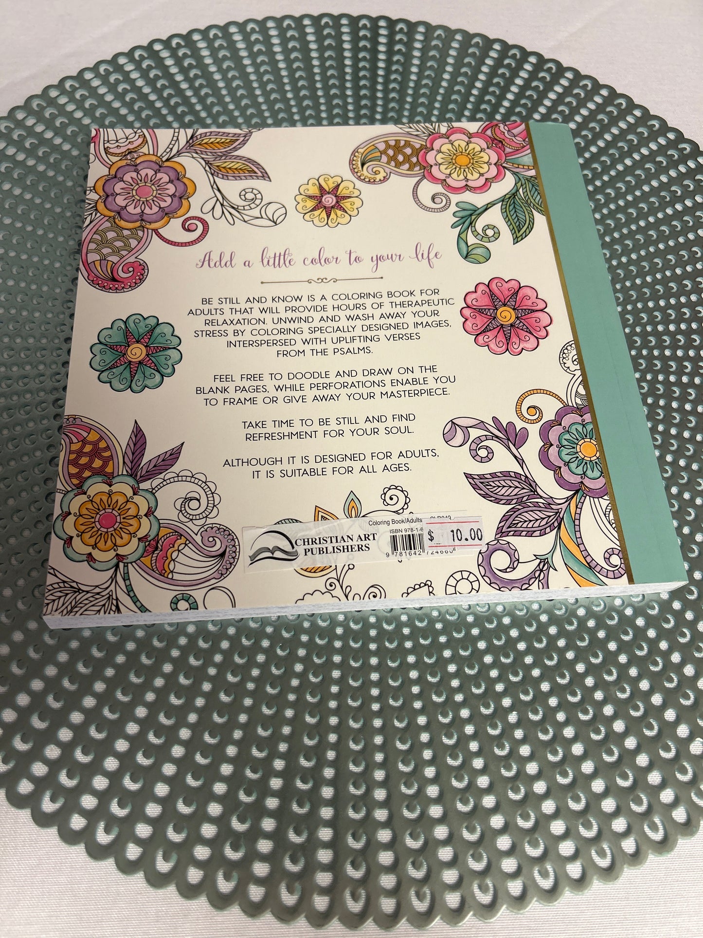 Be Still & Know Coloring Book