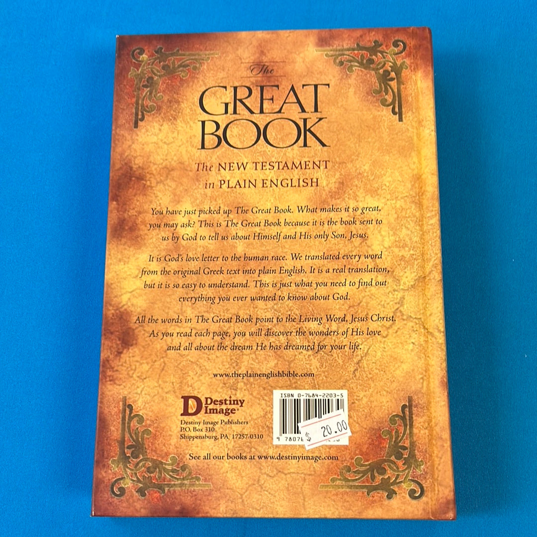 The Great Book The New Testament in Plain English