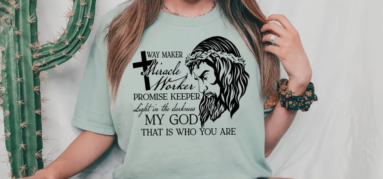 Way Maker Promise Keeper Tshirt - Bella Canvas