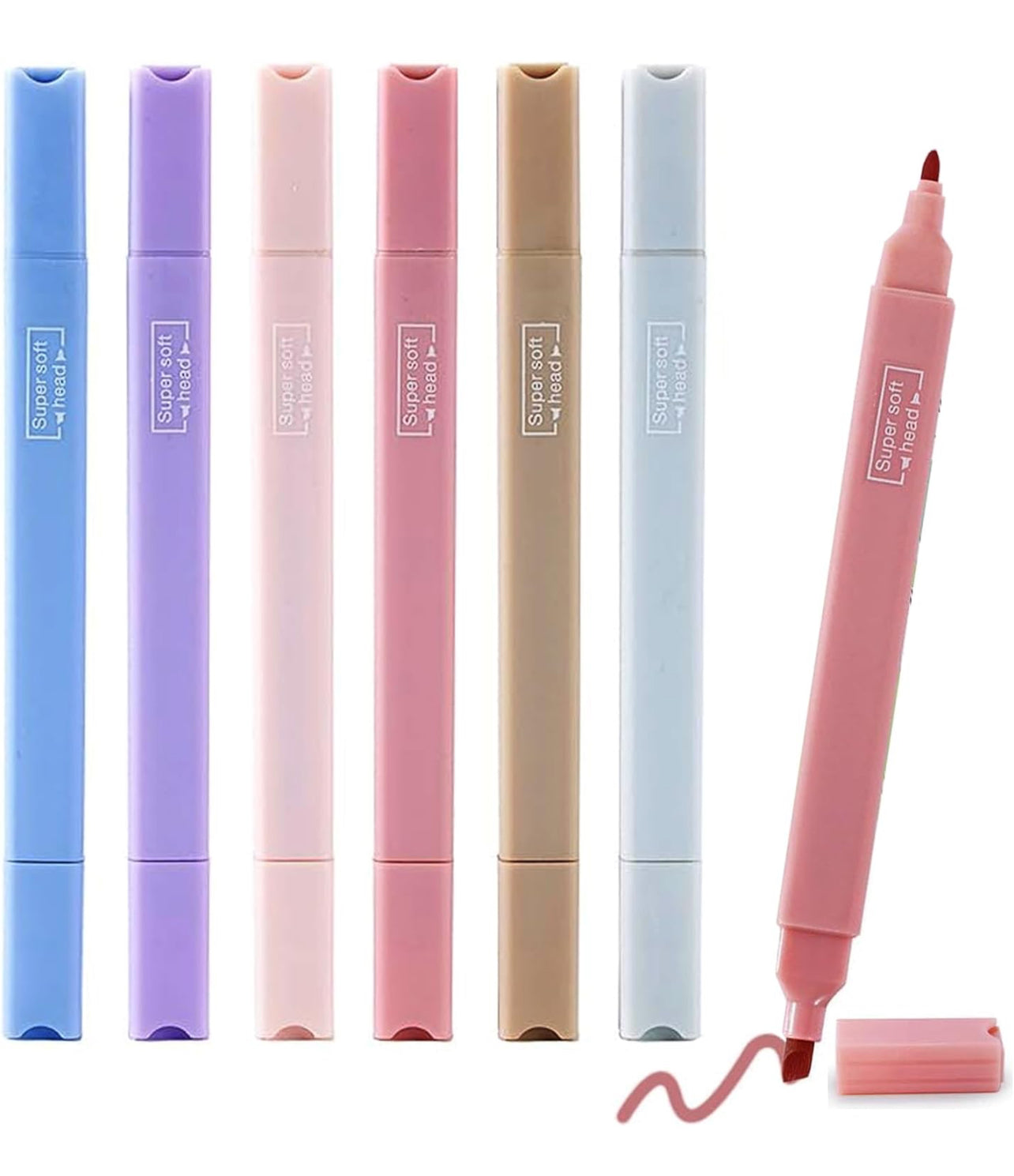 Double Head Pastel Highlighters