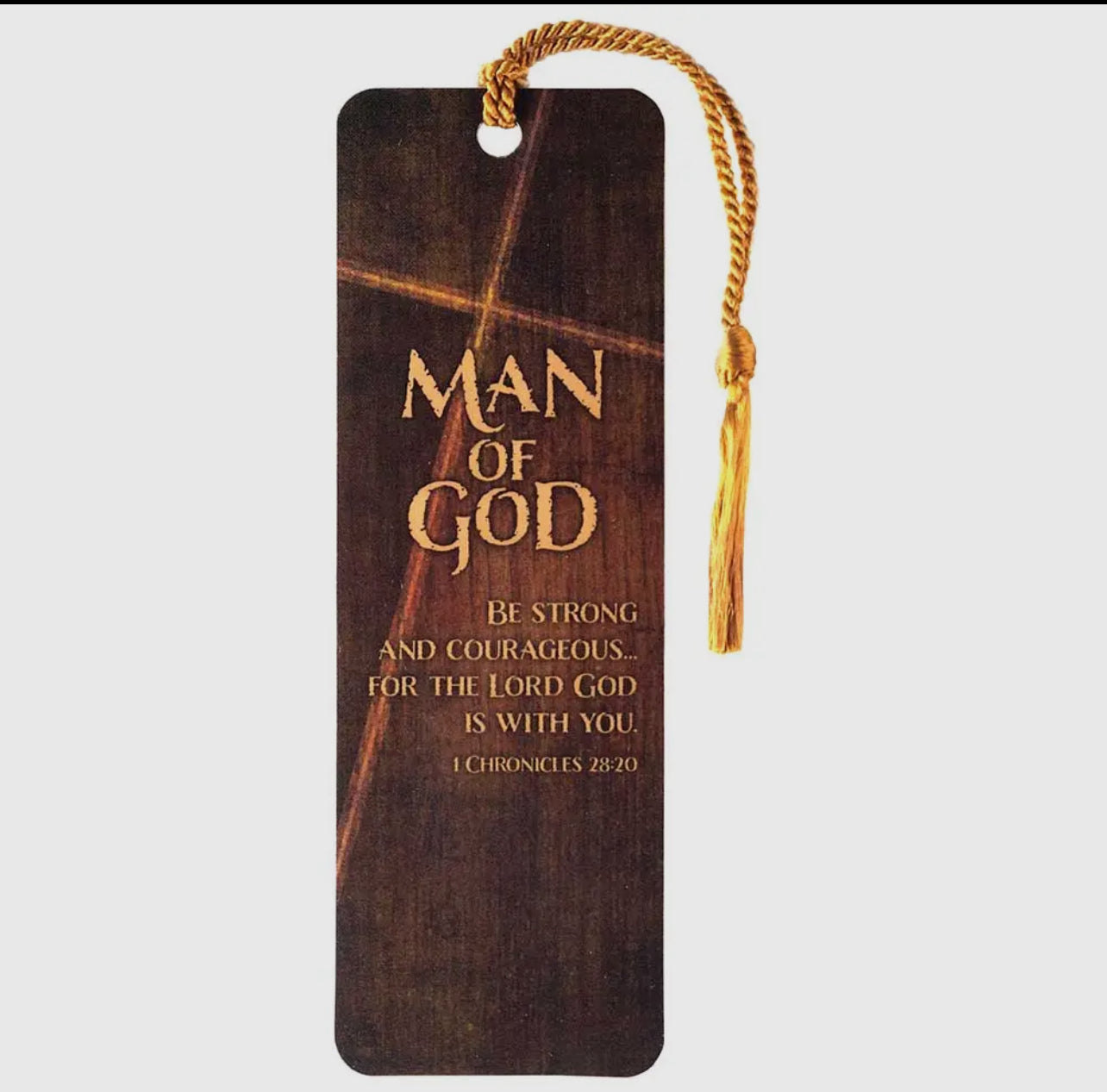 Bkm Tassel Be Strong & Courageous