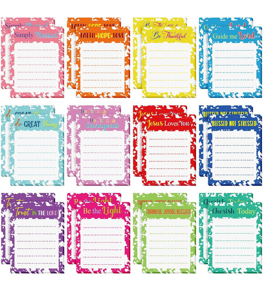 Christian Memo Sticky Note Pads