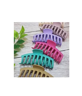 Matte Color Hair Claw clip - wink wink