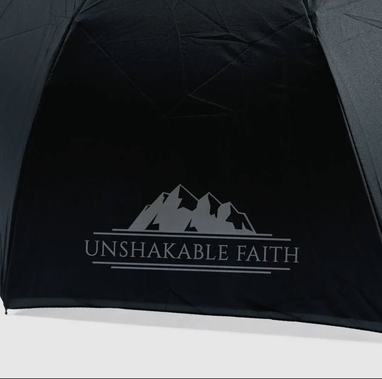 Umbrella-Reversible-Unshakable Faith-Black