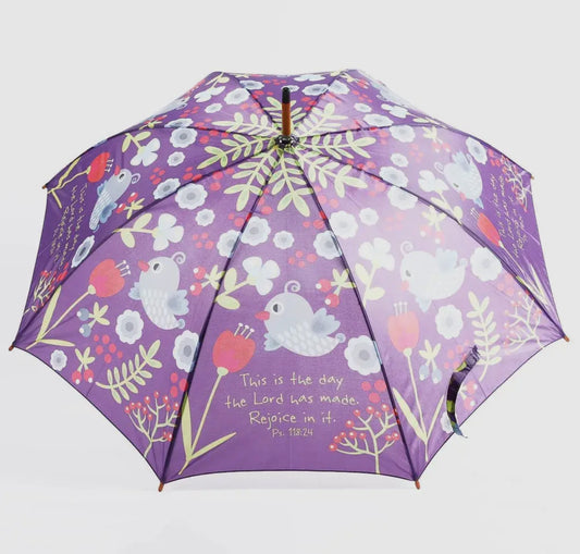 Wooden Stock Umbrella-This Is The Day