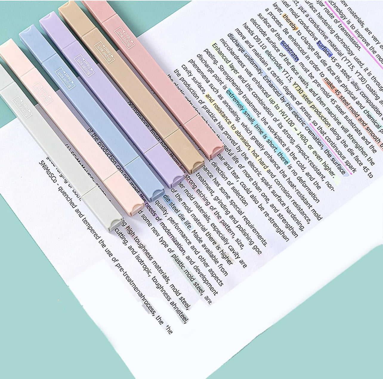 Double Head Pastel Highlighters