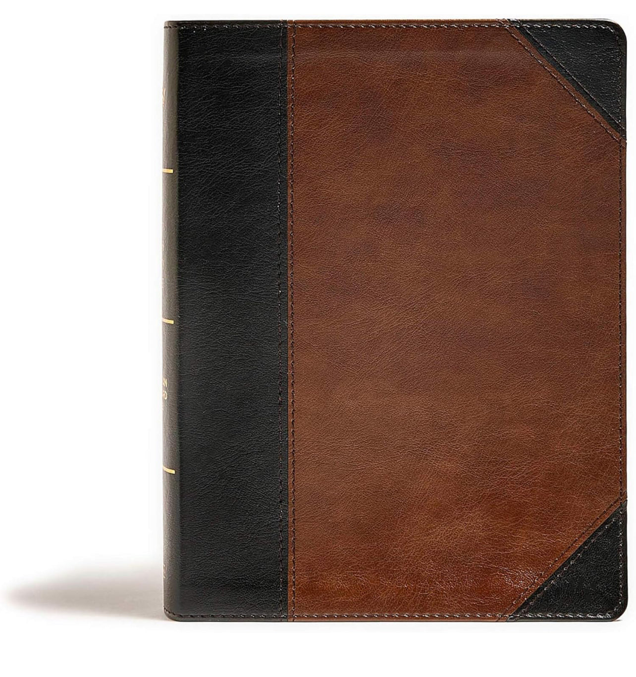 CSB Tony Evans Study Bible, Black/Brown LeatherTouch, Indexed, Black Letter, Study Notes and Commentary, Articles, Videos, Charts, Easy-to-Read Bible Serif Type