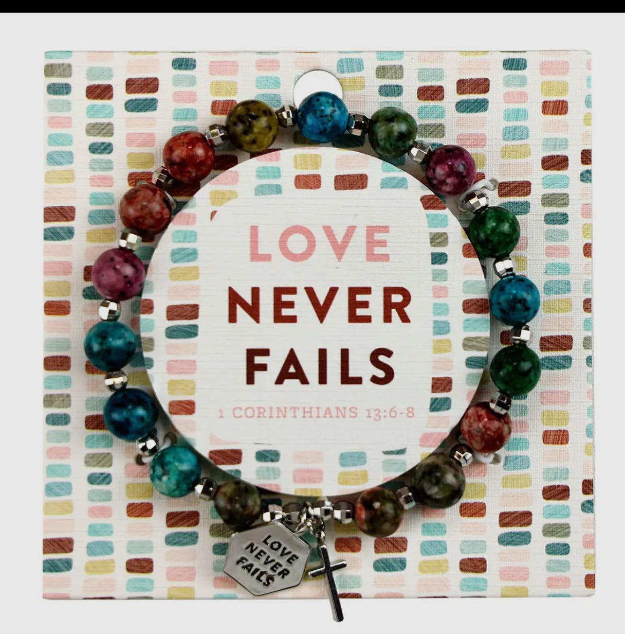 Love Never Fails Keepsake Bracelet