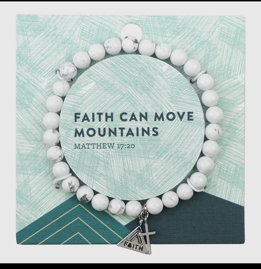 Faith Can Move Keepsake Bracelet