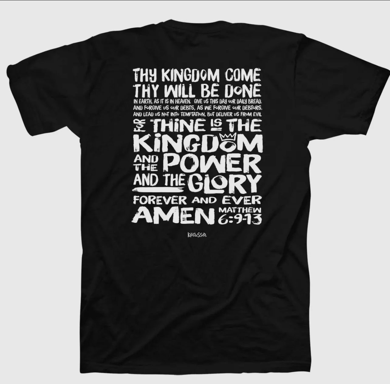 Lords Prayer Kerusso Christian Tshirt