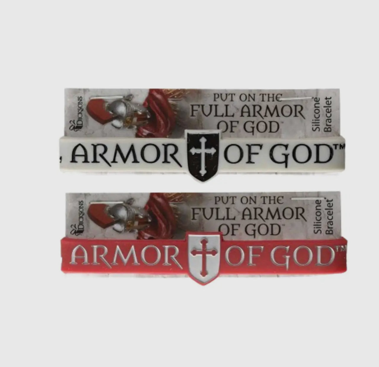 Full Armor Of God Silicone Bracelets