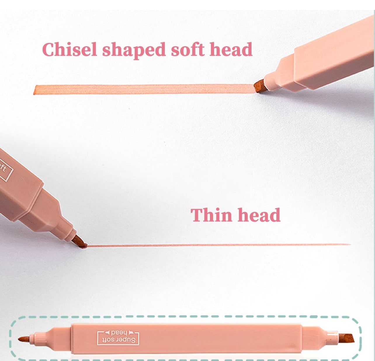 Double Head Pastel Highlighters