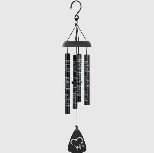 Deeply Loved 21” Black Sonnet Chime