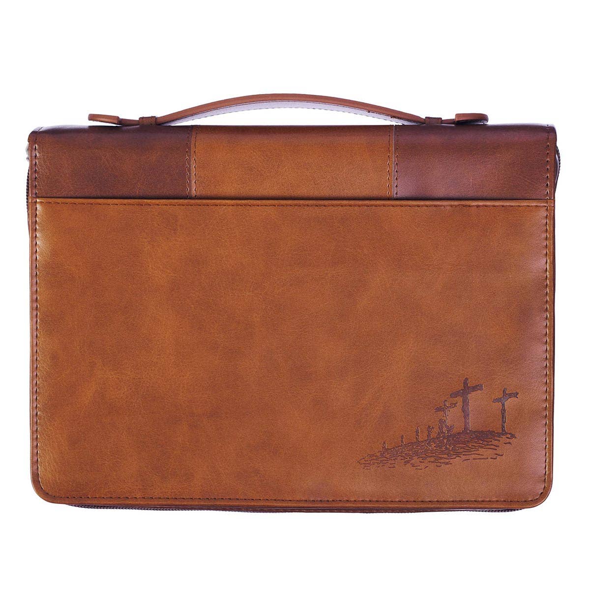 Bible Cover Classic Brown God So Loved the World John 3:16
