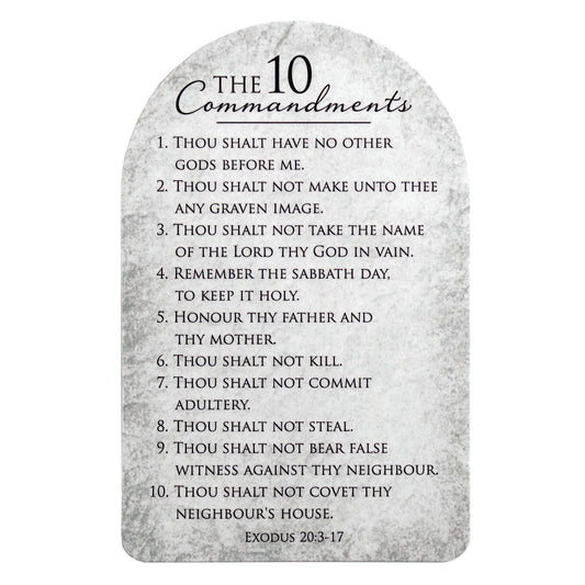 BKM Pocket 10 Commandments Paper 2.5x4