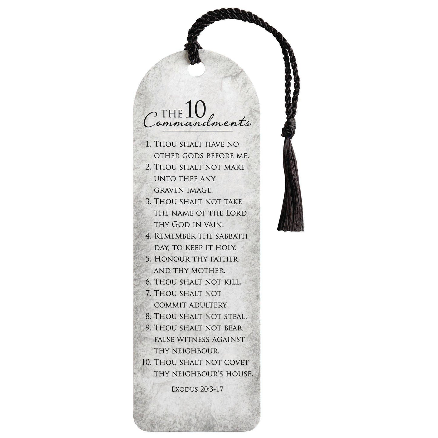 Bkm tass 10 commandments paper 2x6