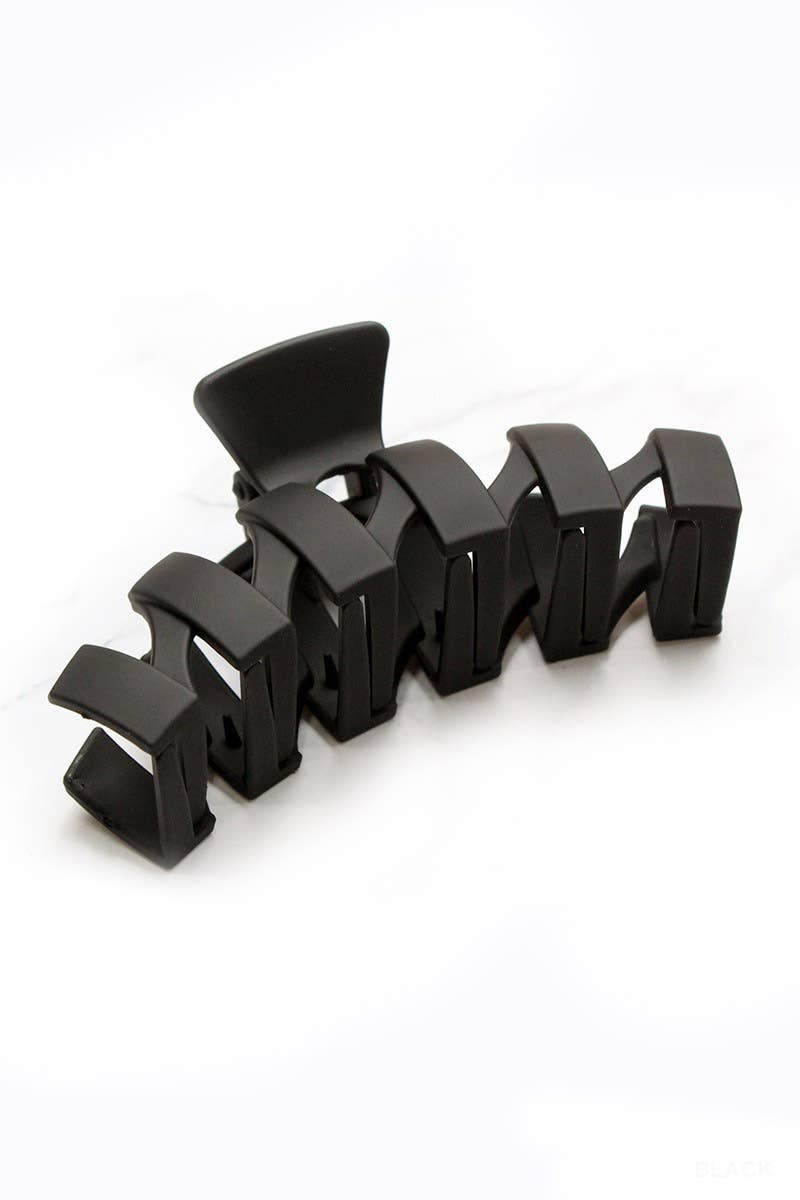 SI-25116 Zig Zag Hair Claw Clips