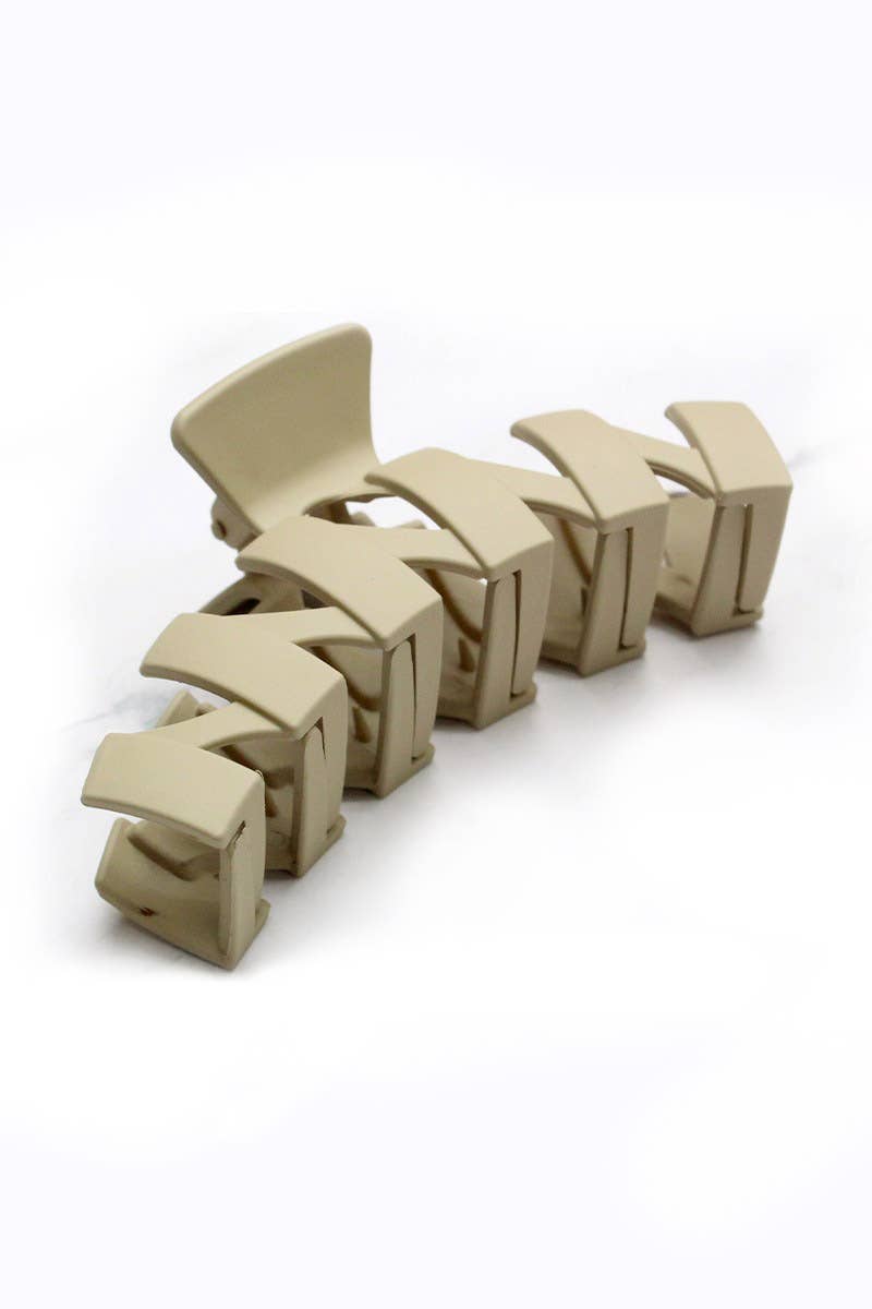SI-25116 Zig Zag Hair Claw Clips