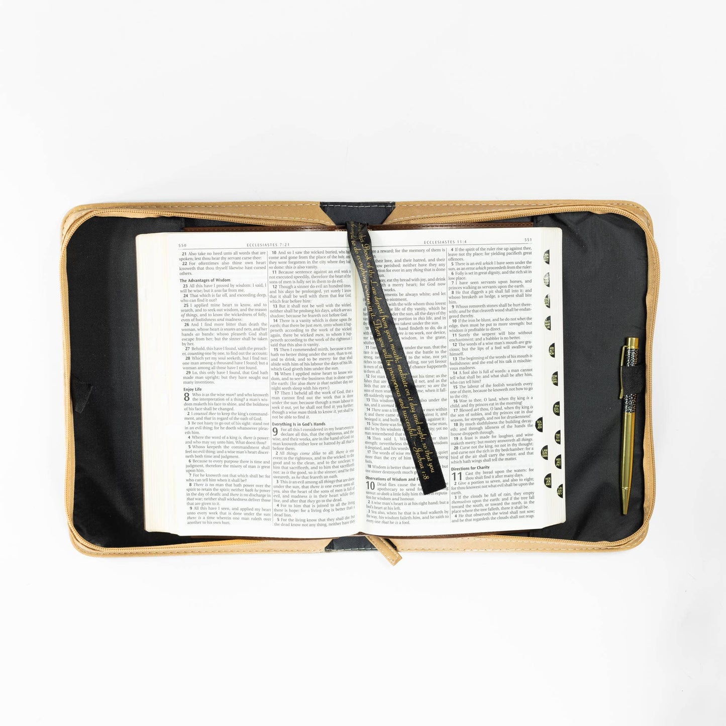 Divine Details: Bible Cover Brown Wings Of Eagles