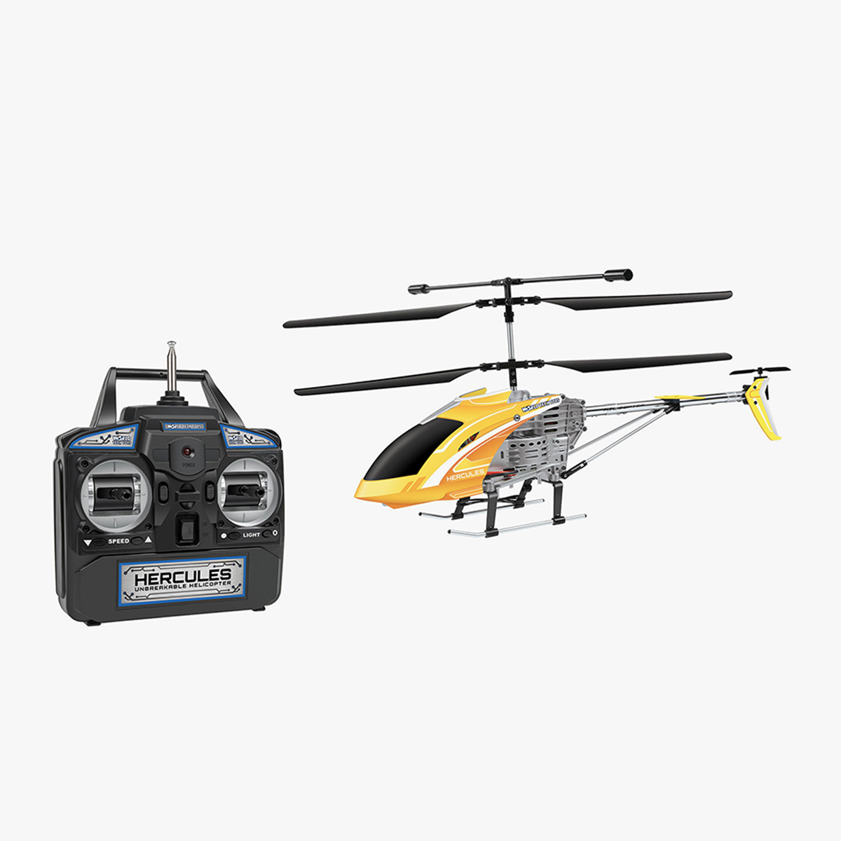 3.5CH Hercules Remote Control UNBREAKABLE Gyro Helicopter