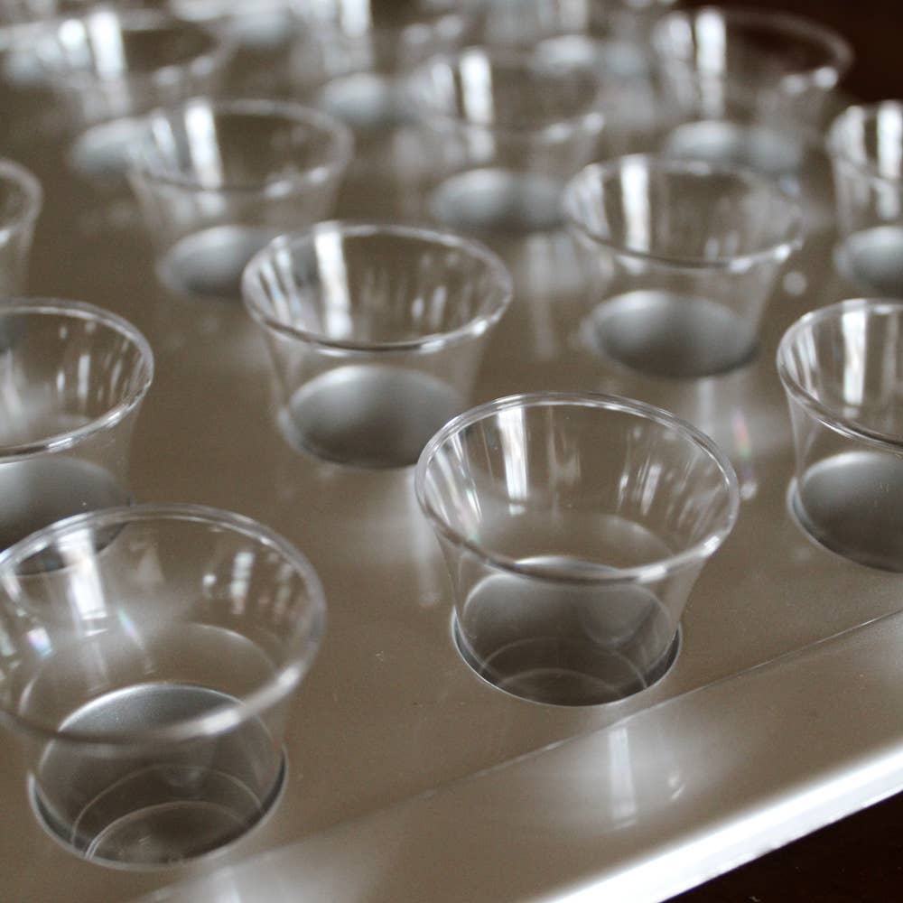 Communion Cups - Clear Full Size - 1 3/8In - 500 Count