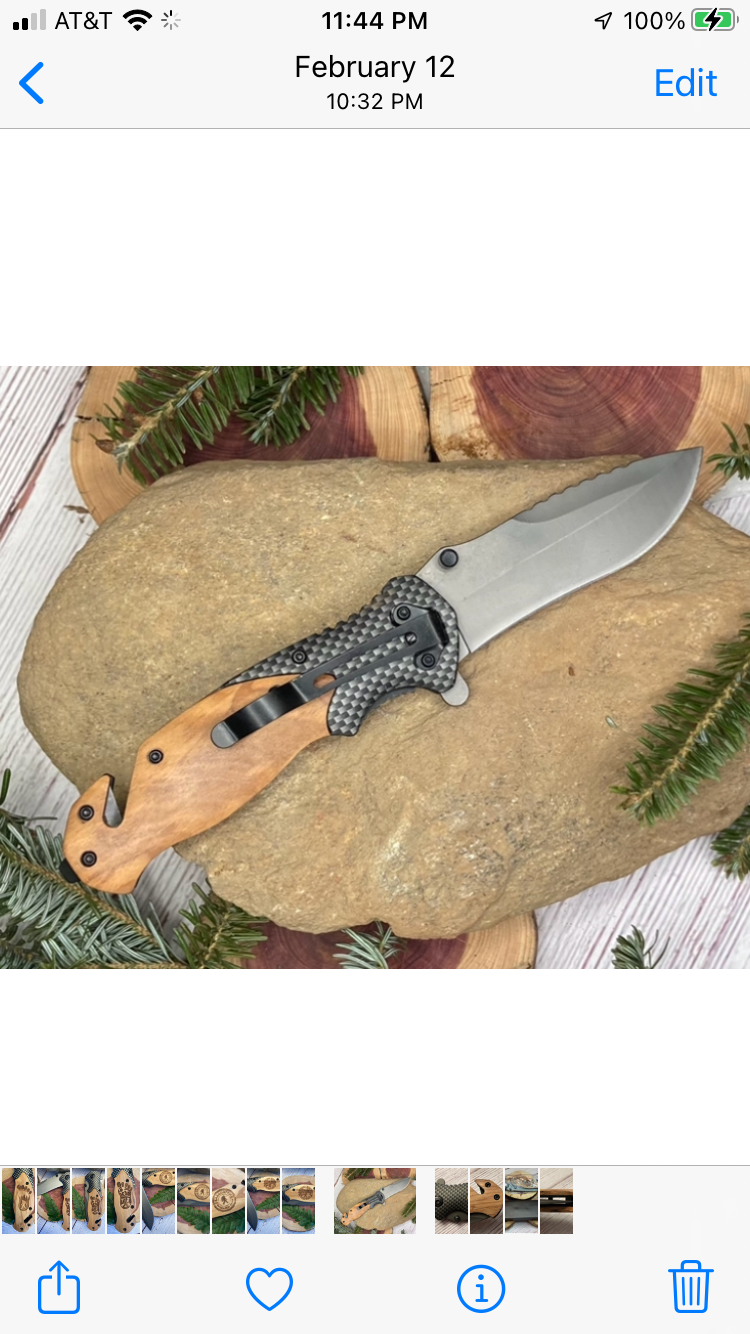 Eat Sleep Hunt Fish Knife